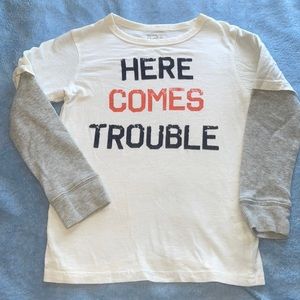 Children’s Place long sleeve graphic shirt Sz 4t